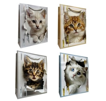 TORBA PREZENTOWA A4 JP-3335B 26x32x10 CM A'12