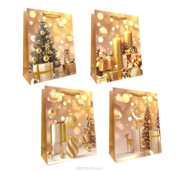 TORBA ŚWIĄTECZNA JP-814C 18x23x10CM 0418 A'12