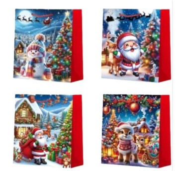 TORBA ŚWIĄTECZNA JP-8855B 26x32x10CM 0661 A'12