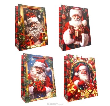 TORBA ŚWIĄTECZNA JP-8856B 26x32x10CM 0692 A'12