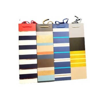 TOREBKA NA BUTELKĘ Paski graficzne (11x38x11) A'12