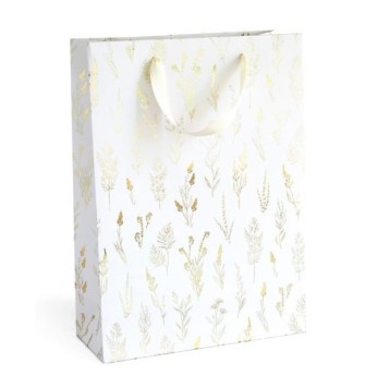 TOREBKI PAPIEROWE ZŁOTE TRAWY 33X10X24 (5) 1745