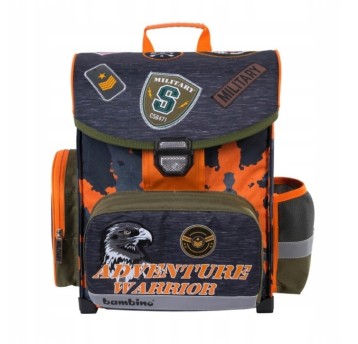 TORNISTER SZKOLNY MILITARY PREMIUM 4789