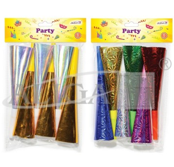 Trąbka papierowa, party