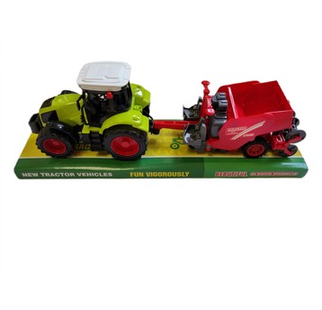 TRAKTOR FRIKCJA Z MASZYNĄ 1552