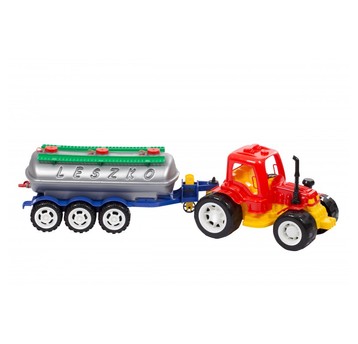 TRAKTOR Z BECZKĄ 0259