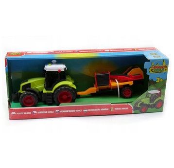 TRAKTOR Z DŹWIĘKAMI W PUDEŁKU 9809