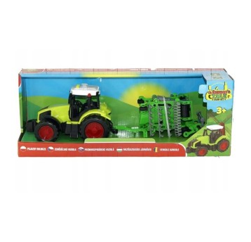 TRAKTOR Z DŹWIĘKAMI W PUDEŁKU 9847