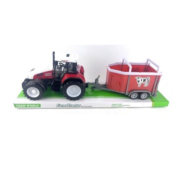 TRAKTOR Z MASZYNĄ POD KLOSZEM 9762