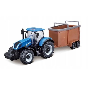 TRAKTOR Z PRZYCZEPĄ DLA KONI BBURAGO T7.315