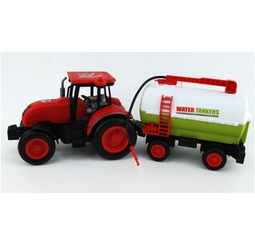 TRAKTOR Z PRZYCZEPĄ POD KLOSZEM 4765