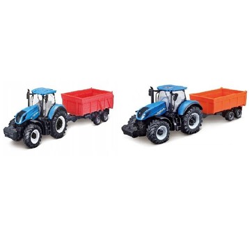 TRAKTOR Z PRZYCZEPĄ T7.315 WITH TIPPING TRAILER