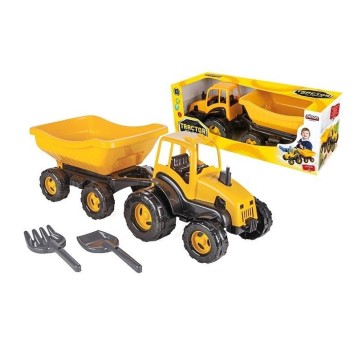 TRAKTOR Z PRZYCZEPĄ XL 2124