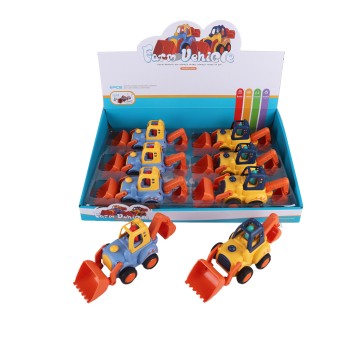 TRAKTOREK Z DWIEMA ŁYŻKAMI 0256