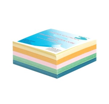 TRES Kostka kolorowa nieklejona 85 x 85 x 35