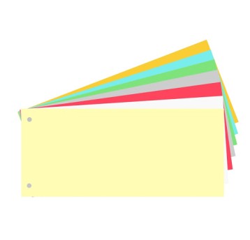 TRES Przekładka kart. INTENS 240x105 (100) czerw.