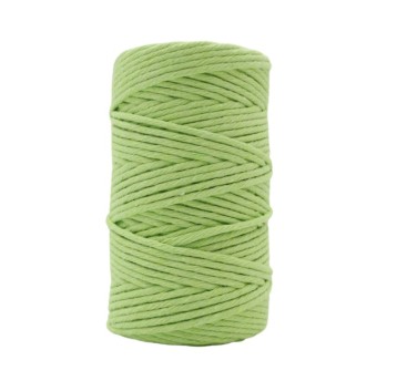 TRES Sznurek dekoracyjny baw. 50 mb pastel limonka