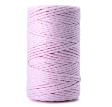 TRES Sznurek dekoracyjny baw. 50 mb pastel różowy