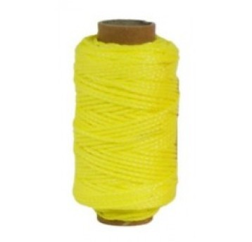 TRES Sznurek ozdobny 10 dag 50 mb żółty 8807