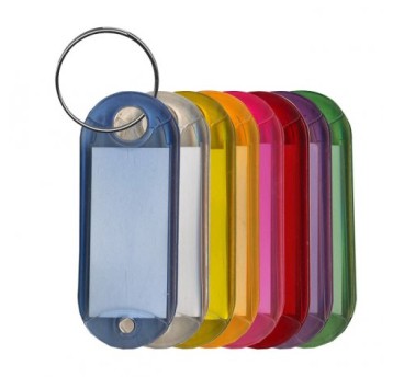 TRES Zawieszka do kluczy dwust. mała (8)mix kol