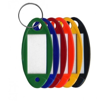 TRES Zawieszka do kluczy jednost. DUŻA (6)mix kol