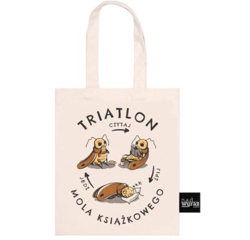 TRIATLON MOLA KSIĄŻKOWEGO torba ecru 3034