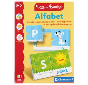 UCZĘ SIE BAWIĄC GRA EDUKACYJNA ALFABET 50415
