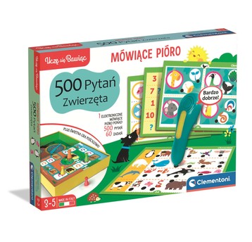 UCZĘ SIE BAWIAC MÓWIACE PIÓRO 500 PYTAŃ 7818