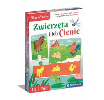 UCZE SIE BAWIĄC ZWIERZETA I ICH CIENIE 7627