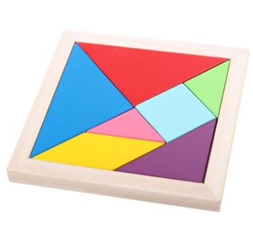 UKŁADANKA DREWNIANA TANGRAM 7270