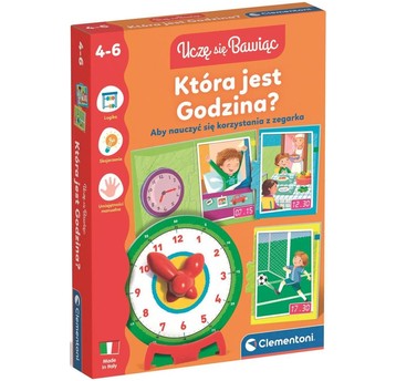 UKŁADANKA EDUKACYJNA KTÓRA GODZINA ? 4138