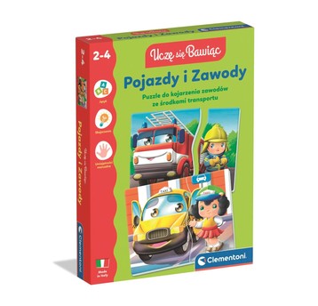 UKŁADANKA EDUKACYJNA POJAZDY I ZAWODY 4169