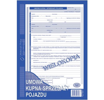 UMOWA KUPNA-SPRZEDAŻY POJAZDU (WIEL) 650-1