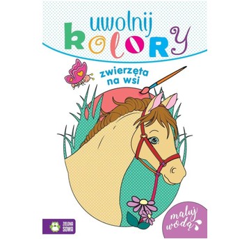 Uwolnij kolory. Zwierzęta na wsi nw 9788382991123