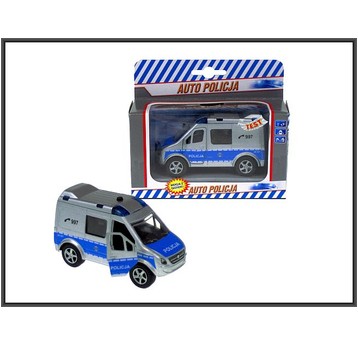 VAN POLICJA 11CM Z DŹWIĘKIEM WB. 0992