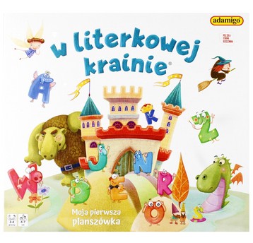 W LITERKOWEJ KRAINIE GRA PLANSZOWA 7837