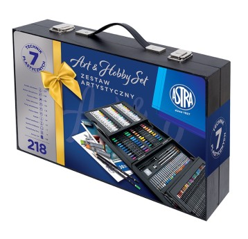 Walizka artystyczna drewniana ASTRA 218 el. 7087