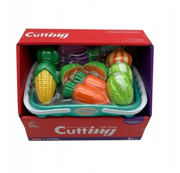 Warzywa do krojenia w koszyku 25x15x19,2cm 4188