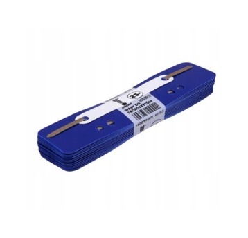 Wąsy do skoroszytów MemoBe 25 szt. niebieskie