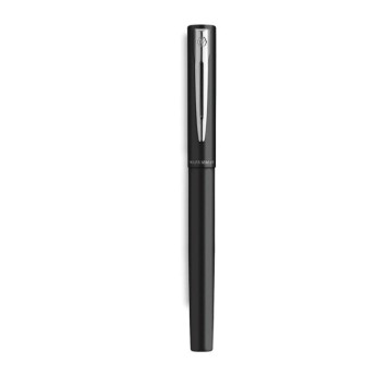 WATERMAN ALLURE BLACK LACQUER PEN F BLUE BLISTER