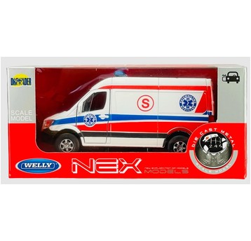 WELLY MERCEDES-BENZ AMBULANCE 0222