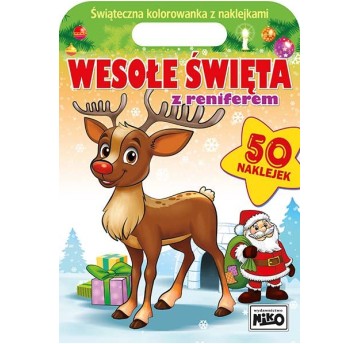 Wesołe święta z reniferem 8254