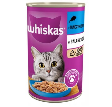 WHISKAS MOKRA KARMA DLA KOTA ADULT TUŃCZYK 400 G