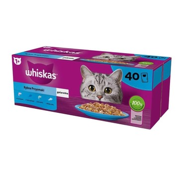 WHISKAS MOKRA KARMA DLA KOTA MIX SMAKÓW 3,4KG