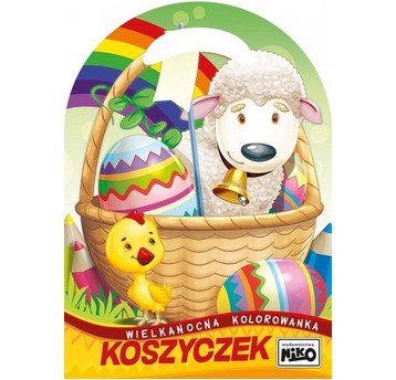 WIELKANOCNA KOLOROWANKA KOSZYCZEK 5524