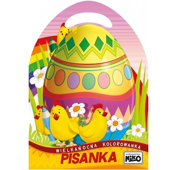 WIELKANOCNA KOLOROWANKA PISANKA 5531