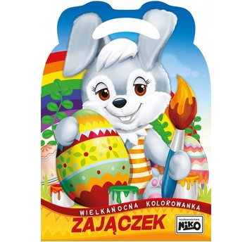 WIELKANOCNA KOLOROWANKA ZAJĄCZEK 5548