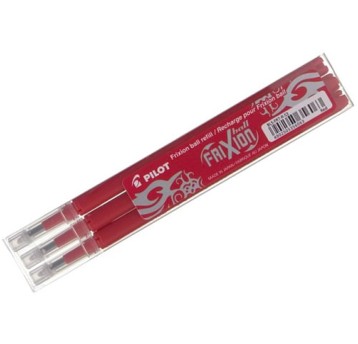 WKŁAD DO DŁUG PILOT FRIXION BLS-7L CZERWO (3) 6063