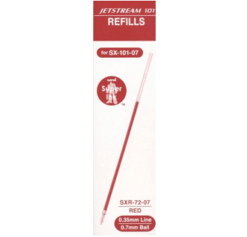 WKŁAD DO PIÓRA SX-101 UNI CZERWONY SXR-72 A'12