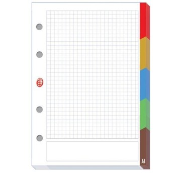 WKŁAD DO SEGR A4/50K KRATA LUX Z KOLOR. 6164